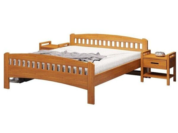 

Кровать Camelia Розалия (сосна) 140х200 Орех темный