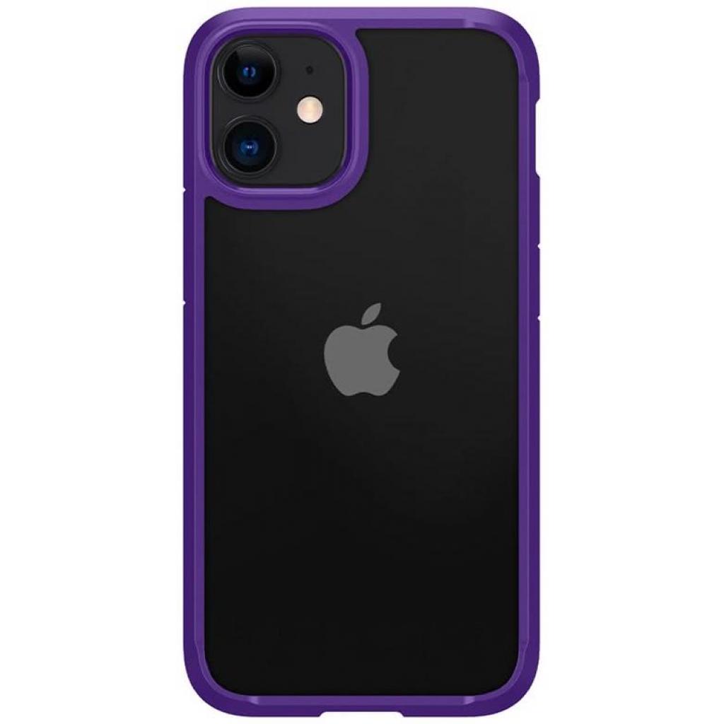 

Чехол для моб. телефона Spigen iPhone 12 mini Crystal Hybrid, Hydrangea Purple