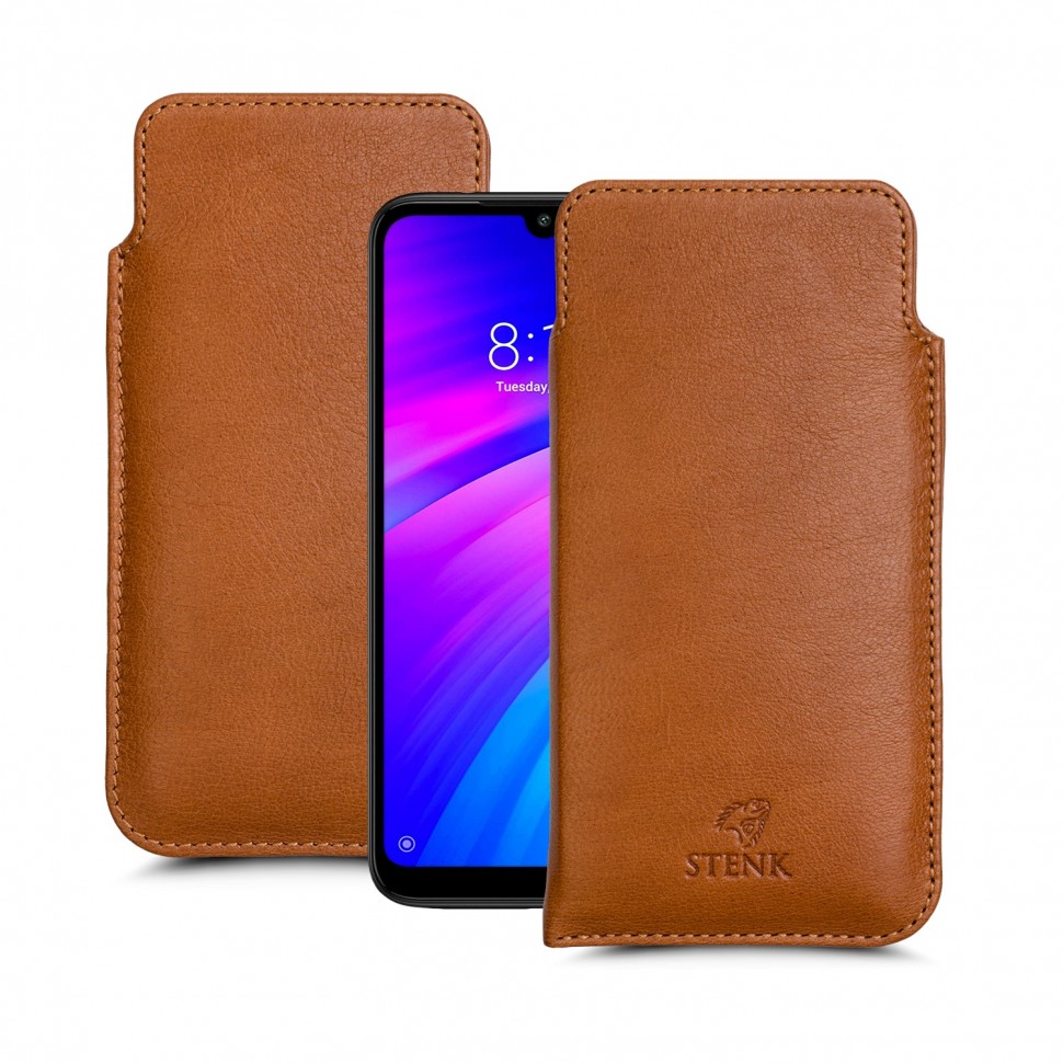 

Футляр Stenk Elegance для Xiaomi Redmi 7 Camel