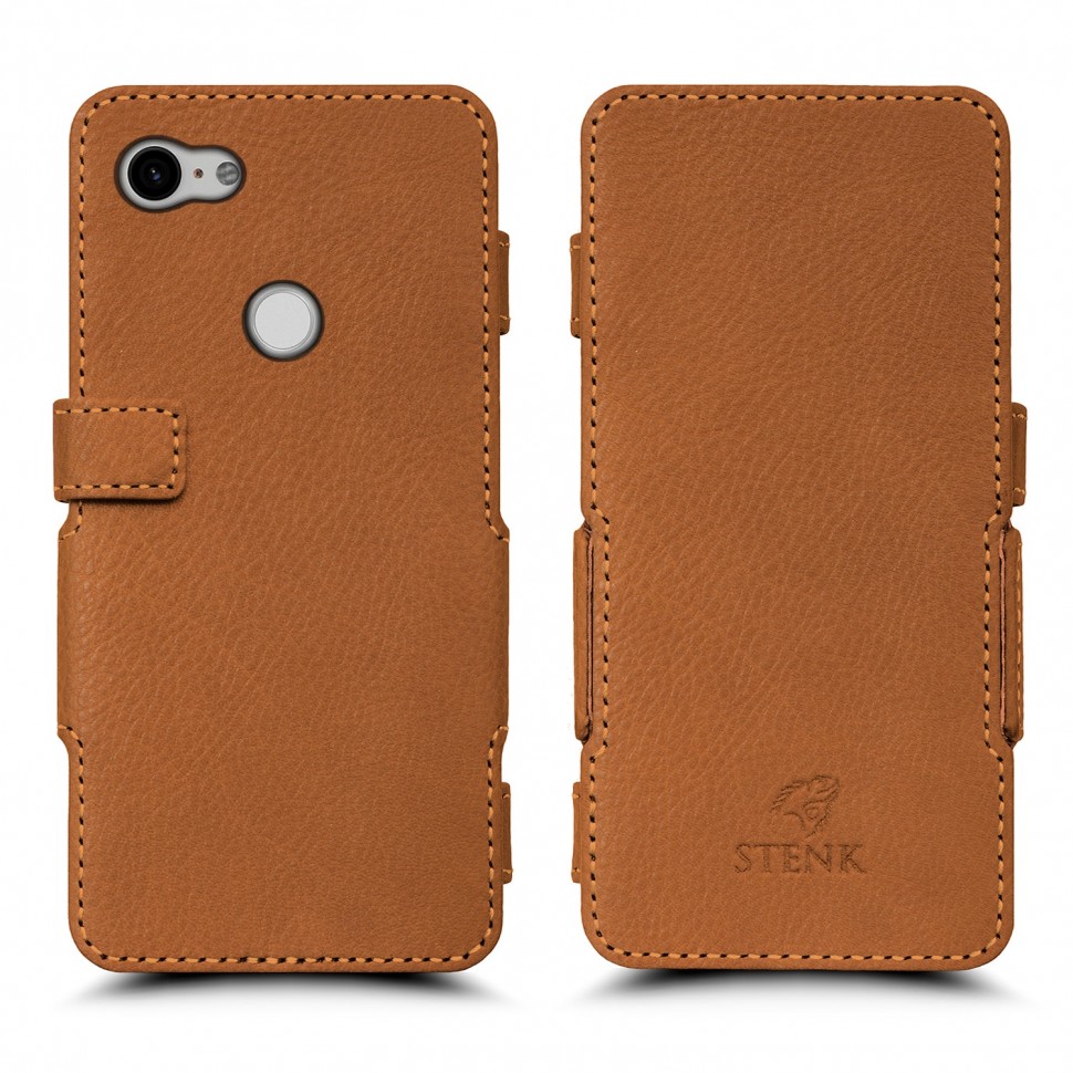 

Чехол книжка Stenk Prime для Google Pixel 3 Camel