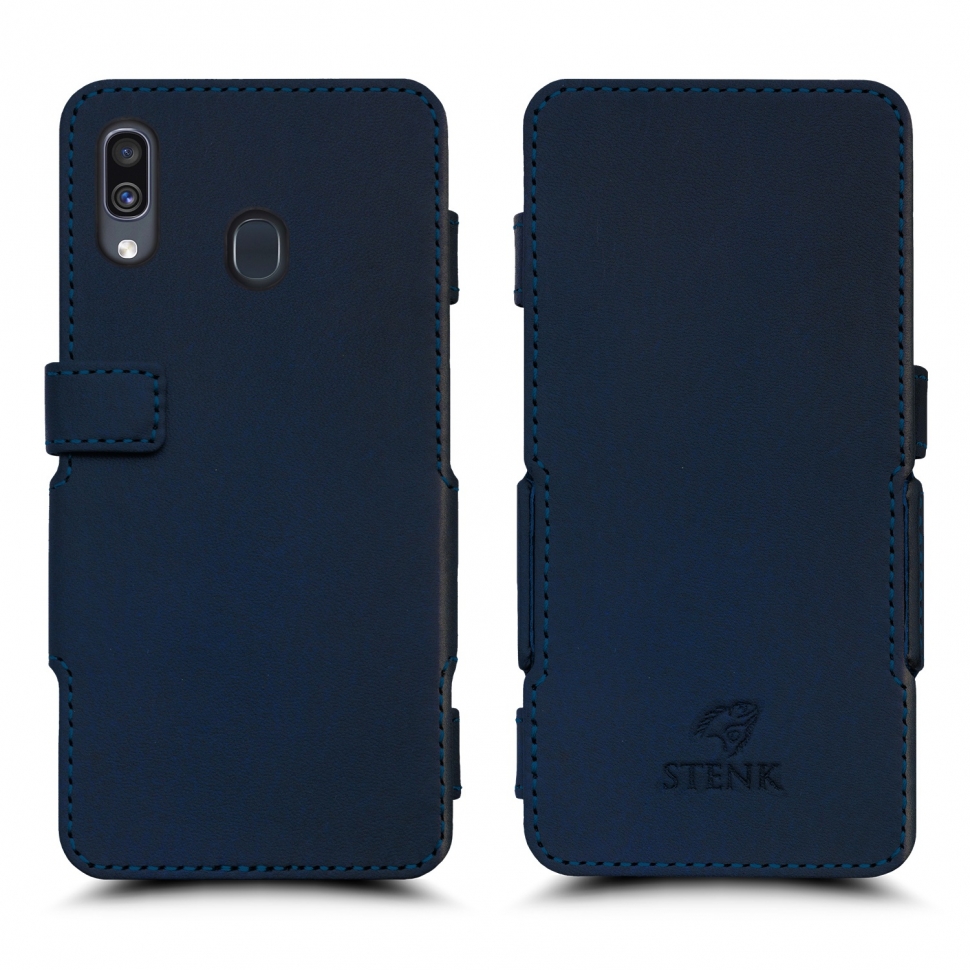 

Чехол книжка Stenk Prime для Samsung Galaxy A30 Синий
