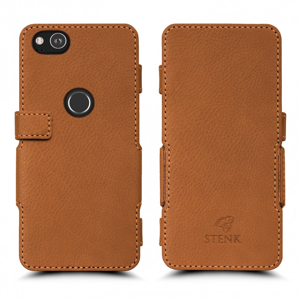 

Чехол книжка Stenk Prime для Google Pixel 2 Camel