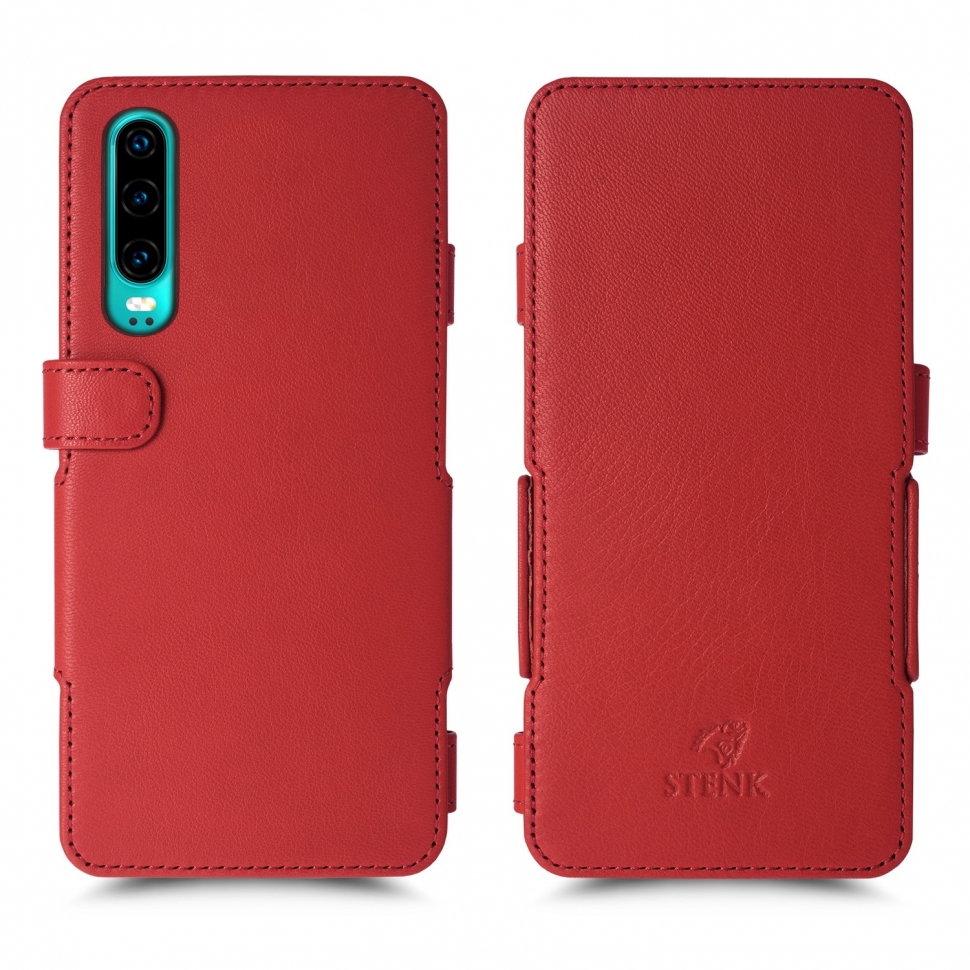 

Чехол книжка Stenk Prime для Huawei P30 Красный