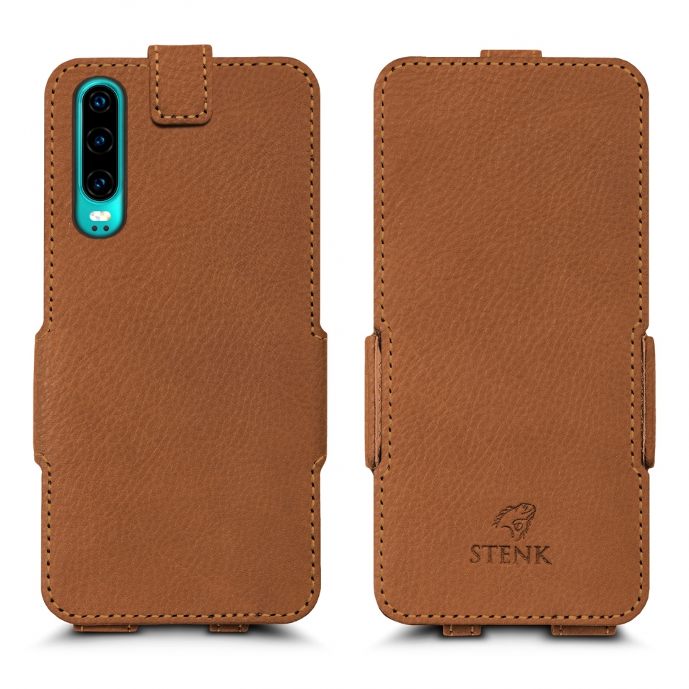 

Чехол флип Stenk Prime для Huawei P30 Camel