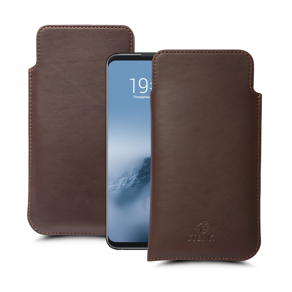 

Футляр Stenk Elegance для Meizu 16th Plus Коричневый