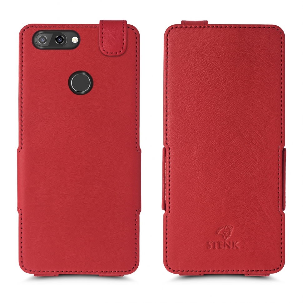 

Чехол флип Stenk Prime для ZTE Blade V9 Красный