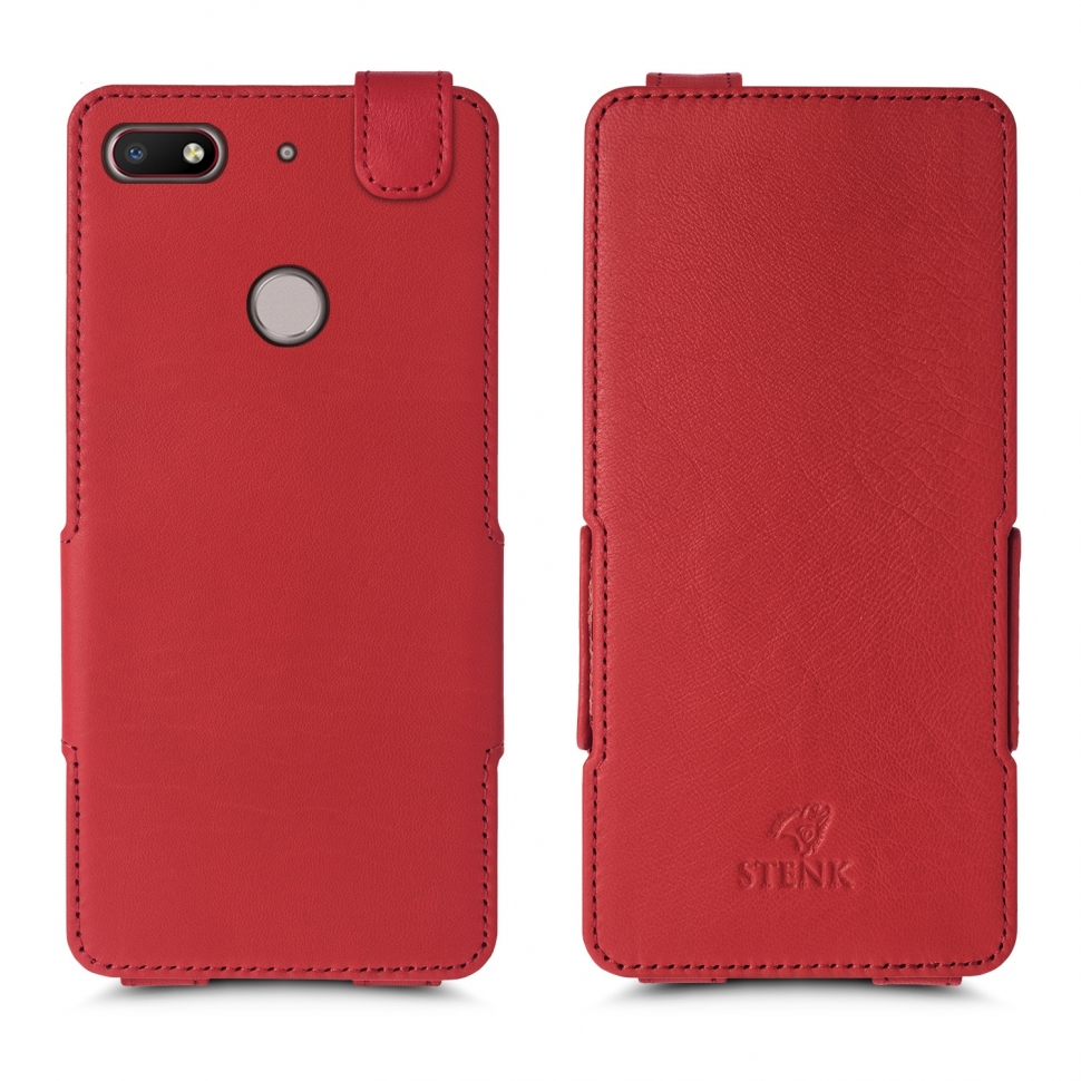 

Чехол флип Stenk Prime для ZTE Nubia V18 Красный