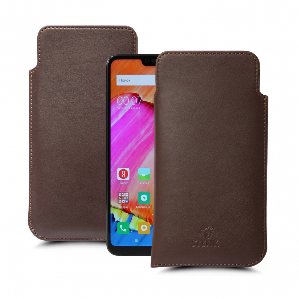 

Футляр Stenk Elegance для Xiaomi Mi 8 Lite Коричневый