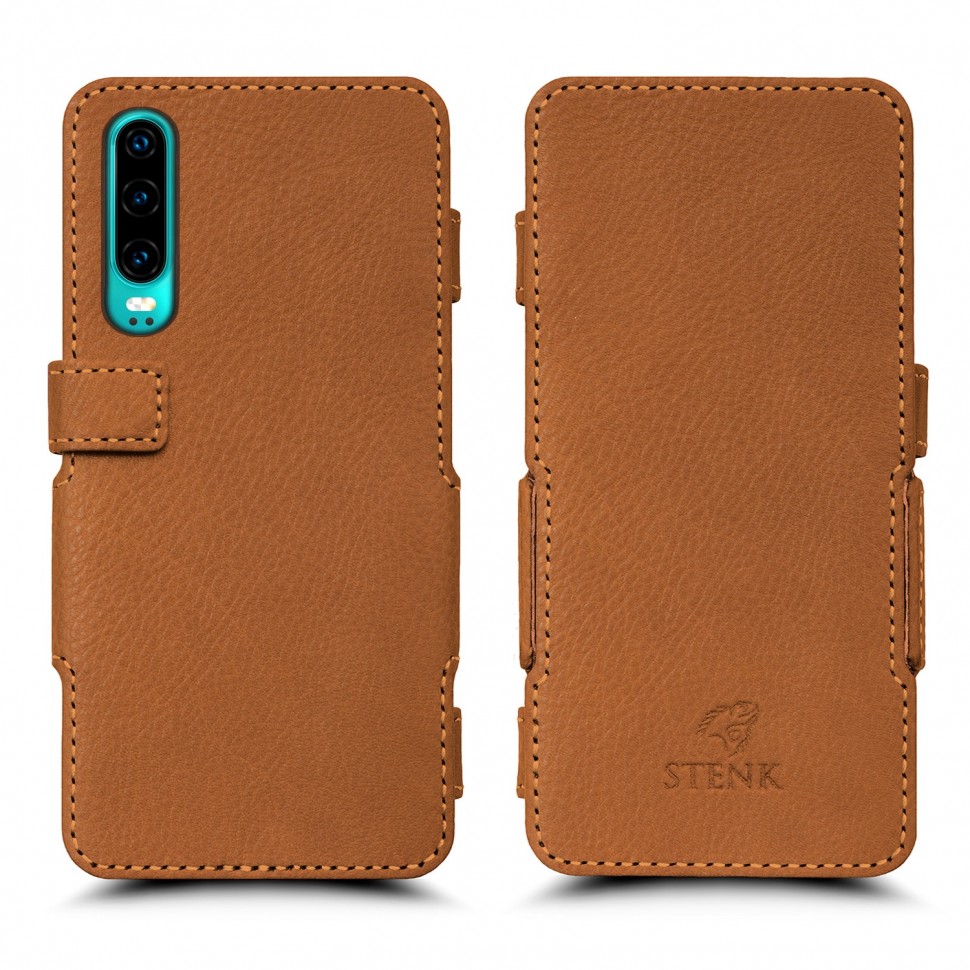 

Чехол книжка Stenk Prime для Huawei P30 Camel