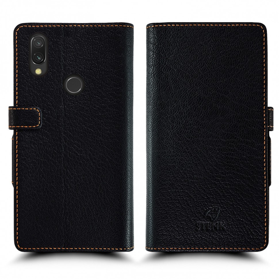

Чехол книжка Stenk Wallet для Xiaomi Redmi 7 Чёрный