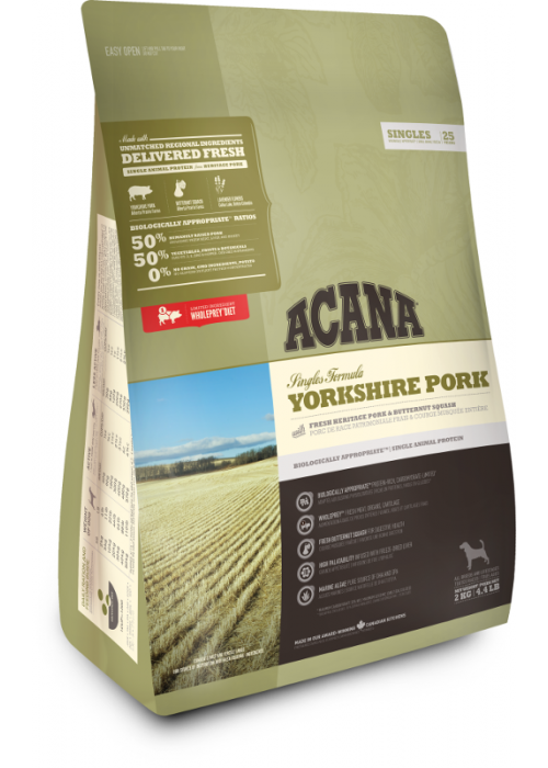 

Сухой корм ACANA Акана Yorkshire Pork для собак всех пород и возрастов свинина 2 кг