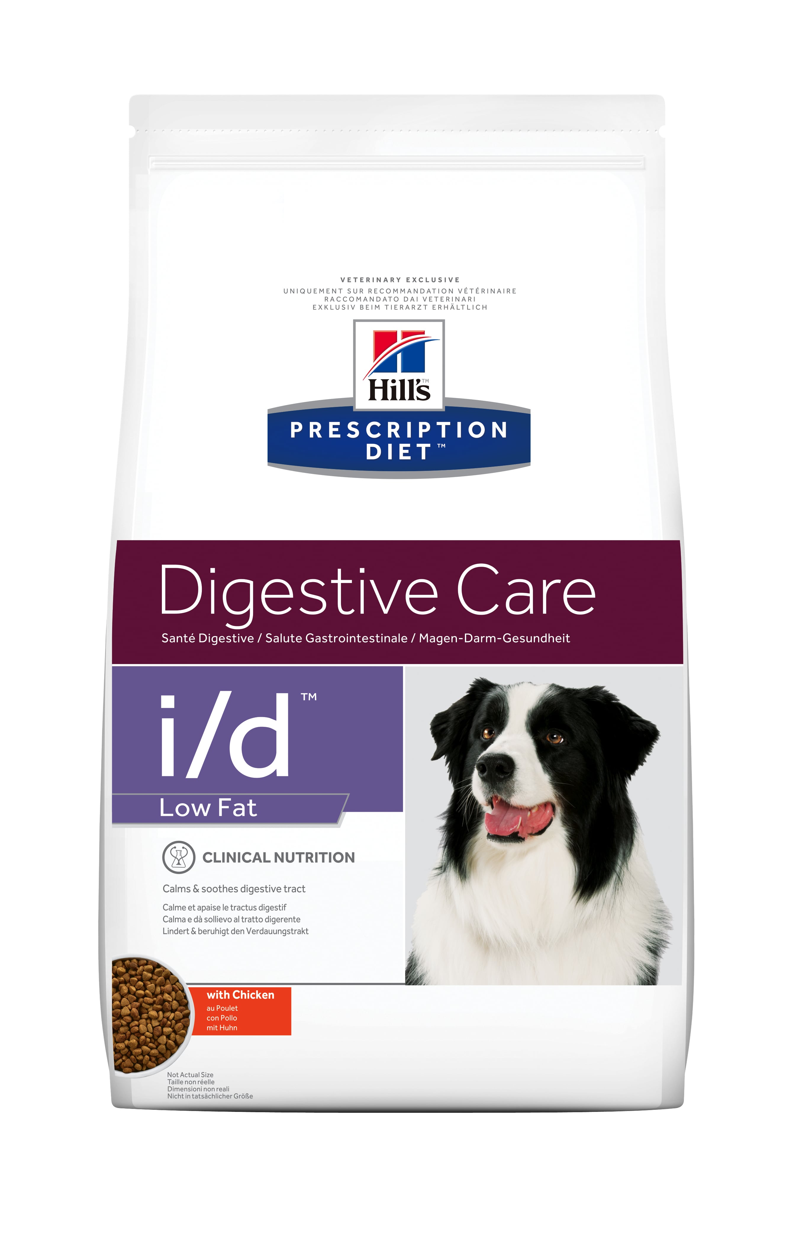 

Сухой корм Hill's Хилс Prescription Diet Canine i/d Low Fat для собак со сниженной жирностью с заболеваниями ЖКТ и панкреатитом 1.5 кг