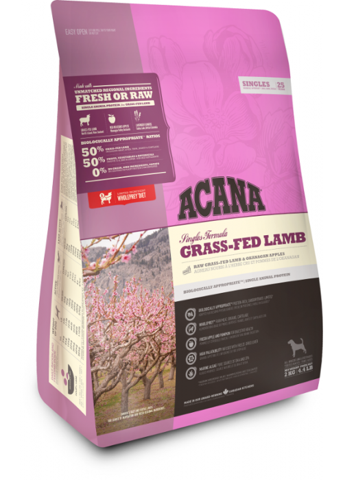 

Сухой корм ACANA Акана Grass-Fed Lamb для собак всех пород и возрастов ягненок 2 кг