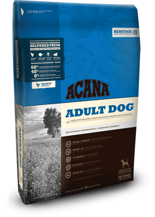 

Сухой корм ACANA Adult Dog Акана для взрослых собак всех пород 6 кг