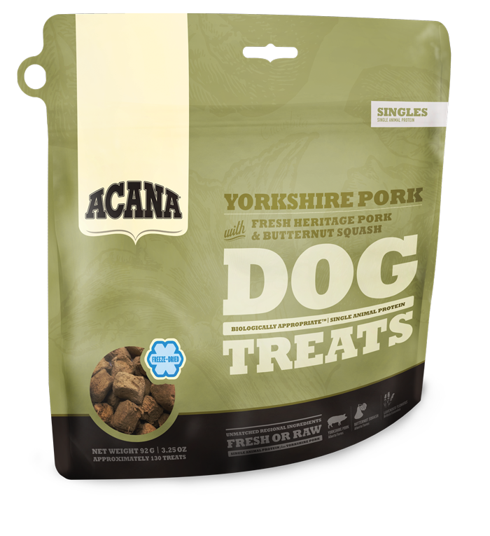 

Лакомства для собак ACANA Yorkshire Pork 92 г