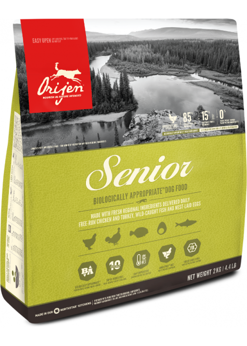 

Сухой корм Orijen Senior 38/15 для пожилых собак всех пород 2 кг