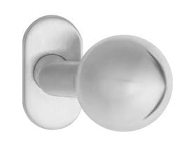 

Ручка-кноб Metal-Bud Овальная Inox