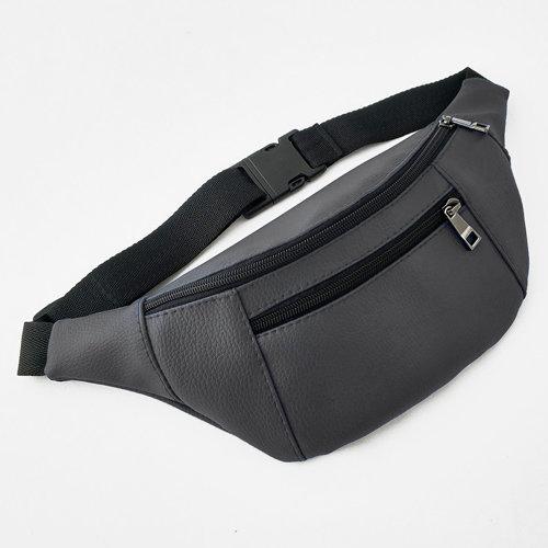 

Сумка на пояс Bumbag Presentville серая 27х16 см