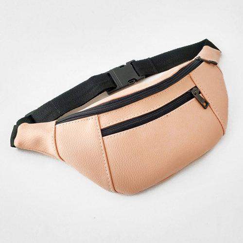 

Сумка на пояс Bumbag Presentville пудровая 27х16 см