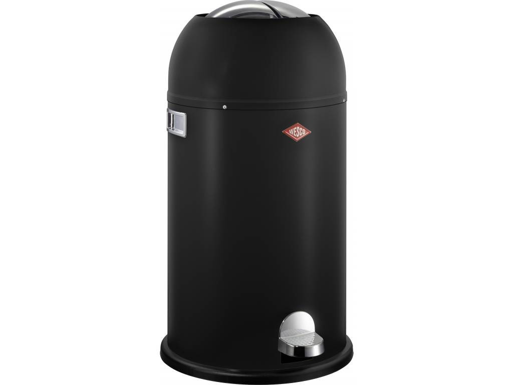 

Ведро для мусора Wesco Kickmaster 33 л черное матовое 184631-73