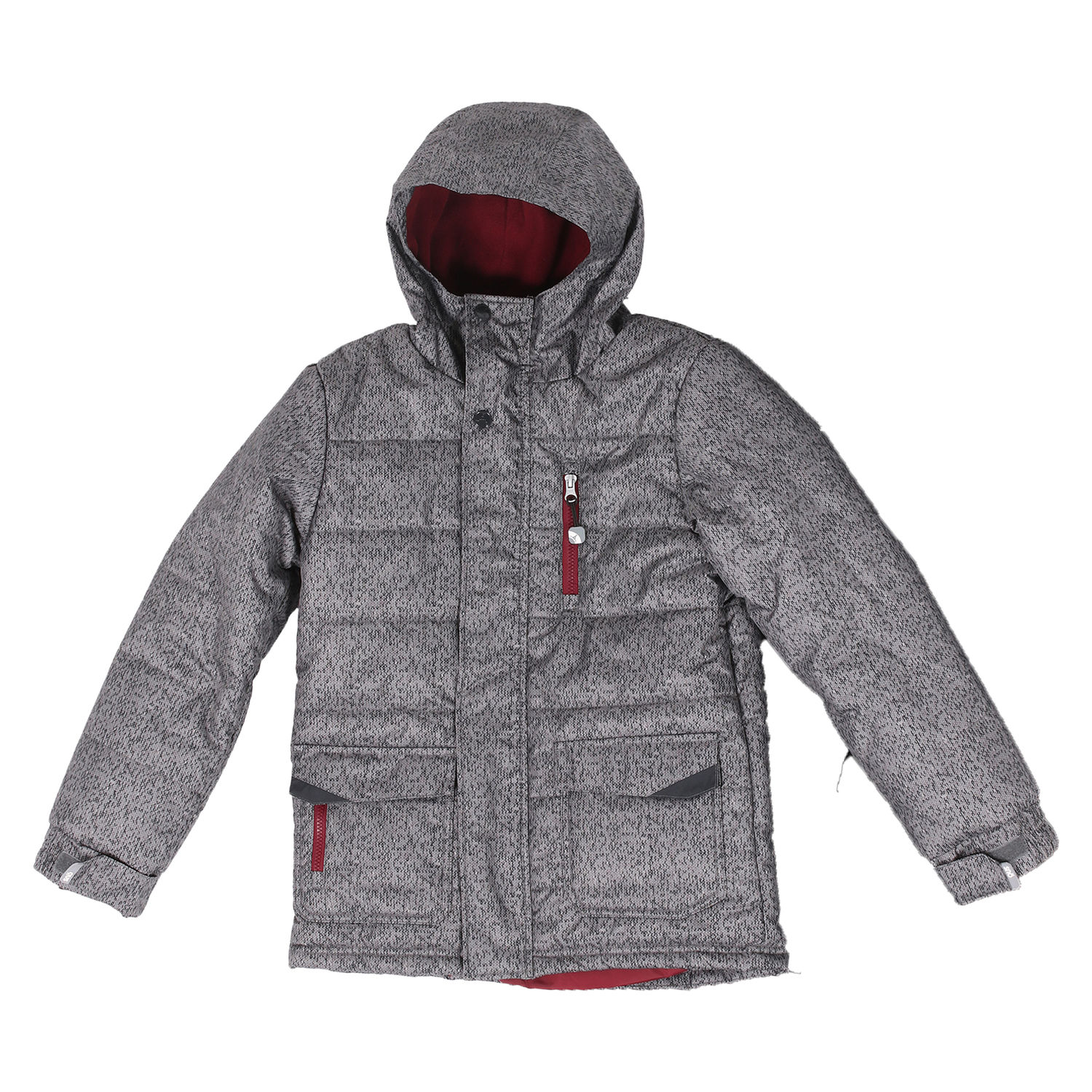 

Зимняя куртка SNO F18J313-Deepgray серый с бордовым 164 - 172 см (F18J313-Deepgray-16)