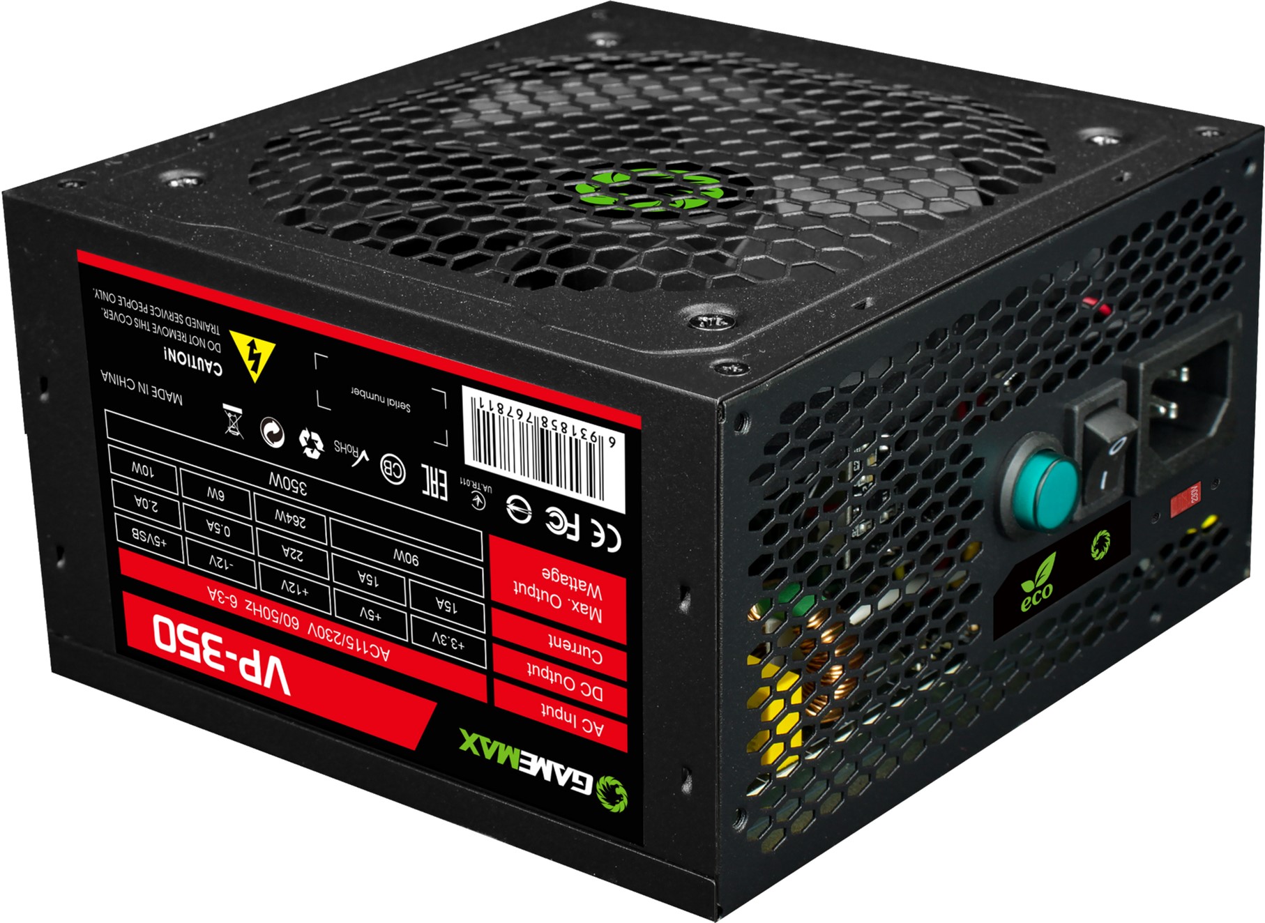 

Блок питания GameMax VP-350 350W