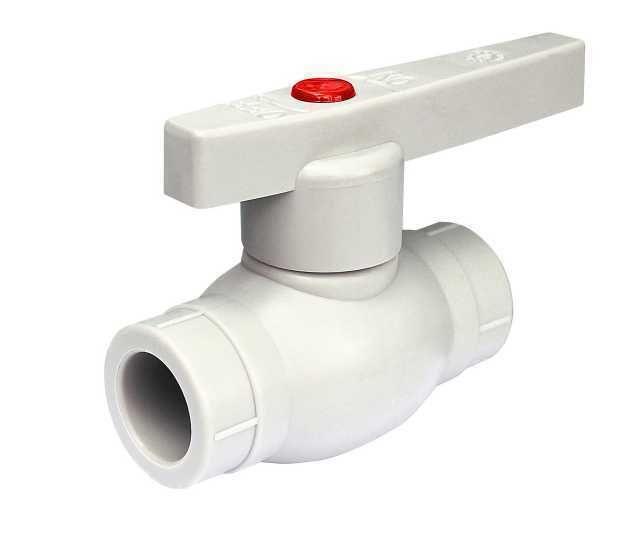 

Кран шаровый Vsplast PPR ф40 1021 Серый (000016687)
