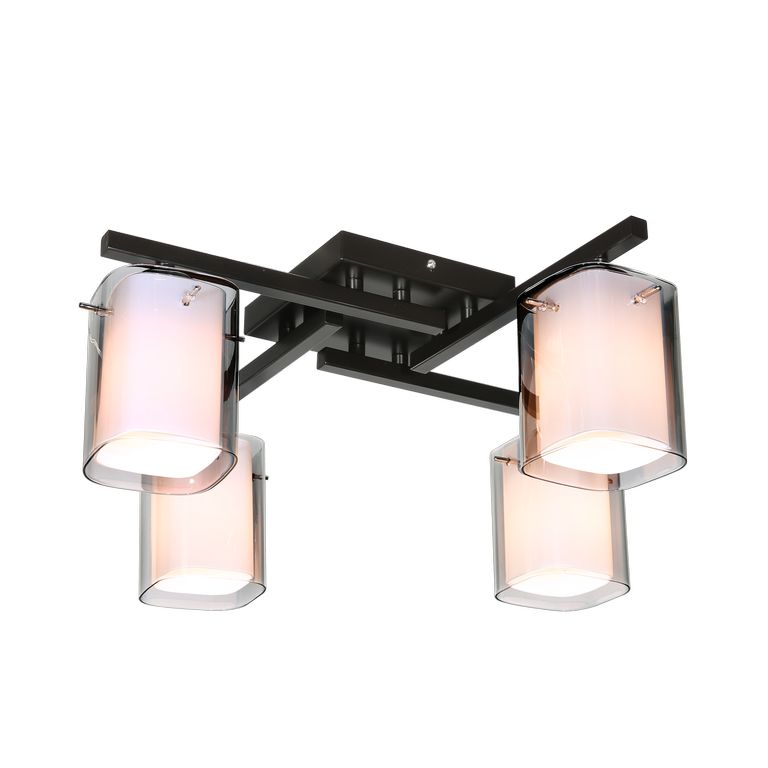 

Люстра Подвесная Хай-Тек F+Light Md 1129G-4C Bk+Cr+Bk