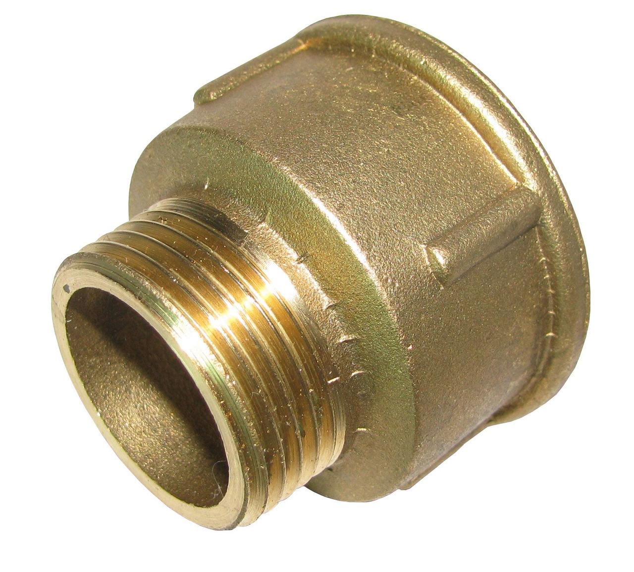 Переходник редукционный латунный 3/4″ВР х 1/2″НР штампованный А0603А ...