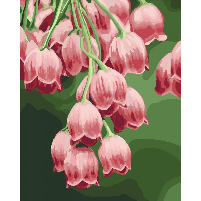 

Набір для роспису по номерах. Букети "Чудові дзвіночки" 40*50см