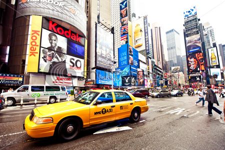 

Фотообои ArtSide Такси Нью Йорка (89254600) Штукатурка