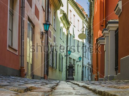 

Фотообои ArtSide Улица (136518908) Штукатурка