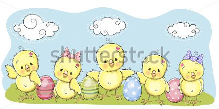 

Фотообои ArtSide Цыплята (259128095) Штукатурка