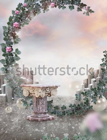 

Фотообои ArtSide Фентези арка (347650391) Штукатурка