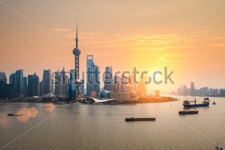 

Фотообои ArtSide Шанхай (177687800) Штукатурка