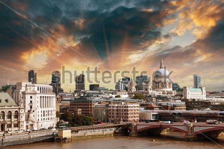 

Фотообои ArtSide Лондон (119343322) Штукатурка