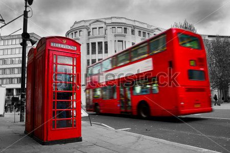 

Фотообои ArtSide Лондон (139999117) Штукатурка