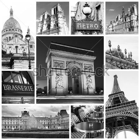 

Фотообои ArtSide Париж (119376205) Штукатурка