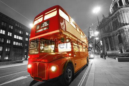 

Фотообои ArtSide Автобус (136359656) Штукатурка