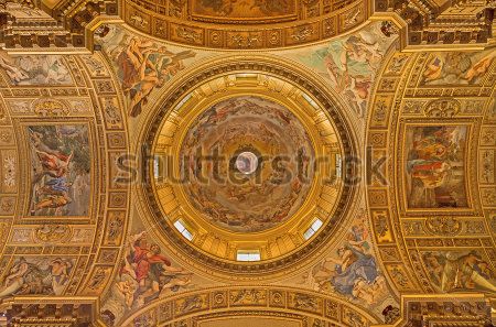 

Фотообои ArtSide Фреска под куполом (268228889) Штукатурка