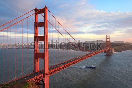 

Фотообои ArtSide Сан Франциско (123268570) Штукатурка