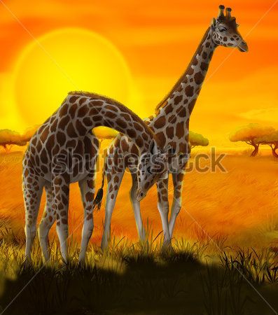 

Фотообои ArtSide Сафари (158492291) Штукатурка