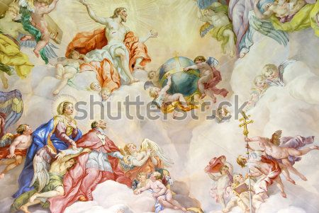 

Фотообои ArtSide Ангелы (174897959) Штукатурка