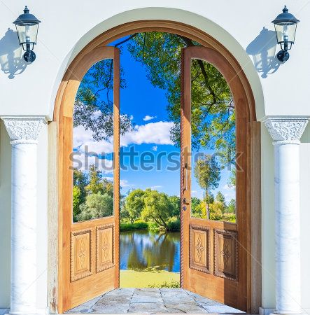

Фотообои ArtSide Арка (309249224) Штукатурка