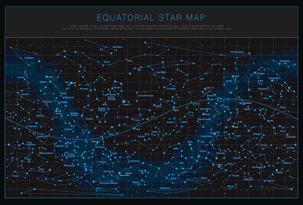 Star chart звездная карта