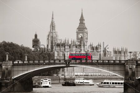 

Фотообои ArtSide Биг-Бен (179343956) Штукатурка