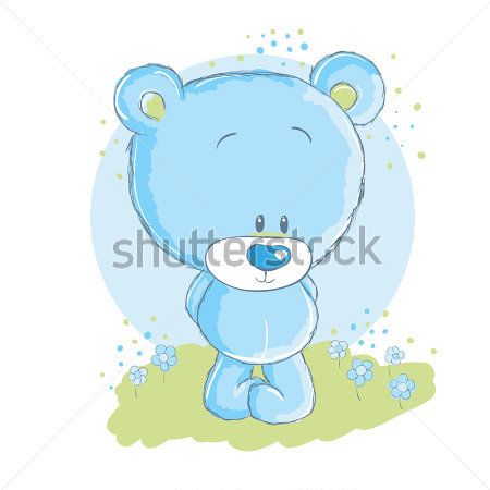 

Фотообои ArtSide Мишка (61170241) Штукатурка