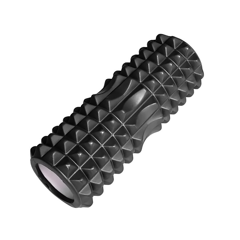 

Массажный валик ролик Dobetters Spikes Roller Black для йоги и фитнеса 33*13 см