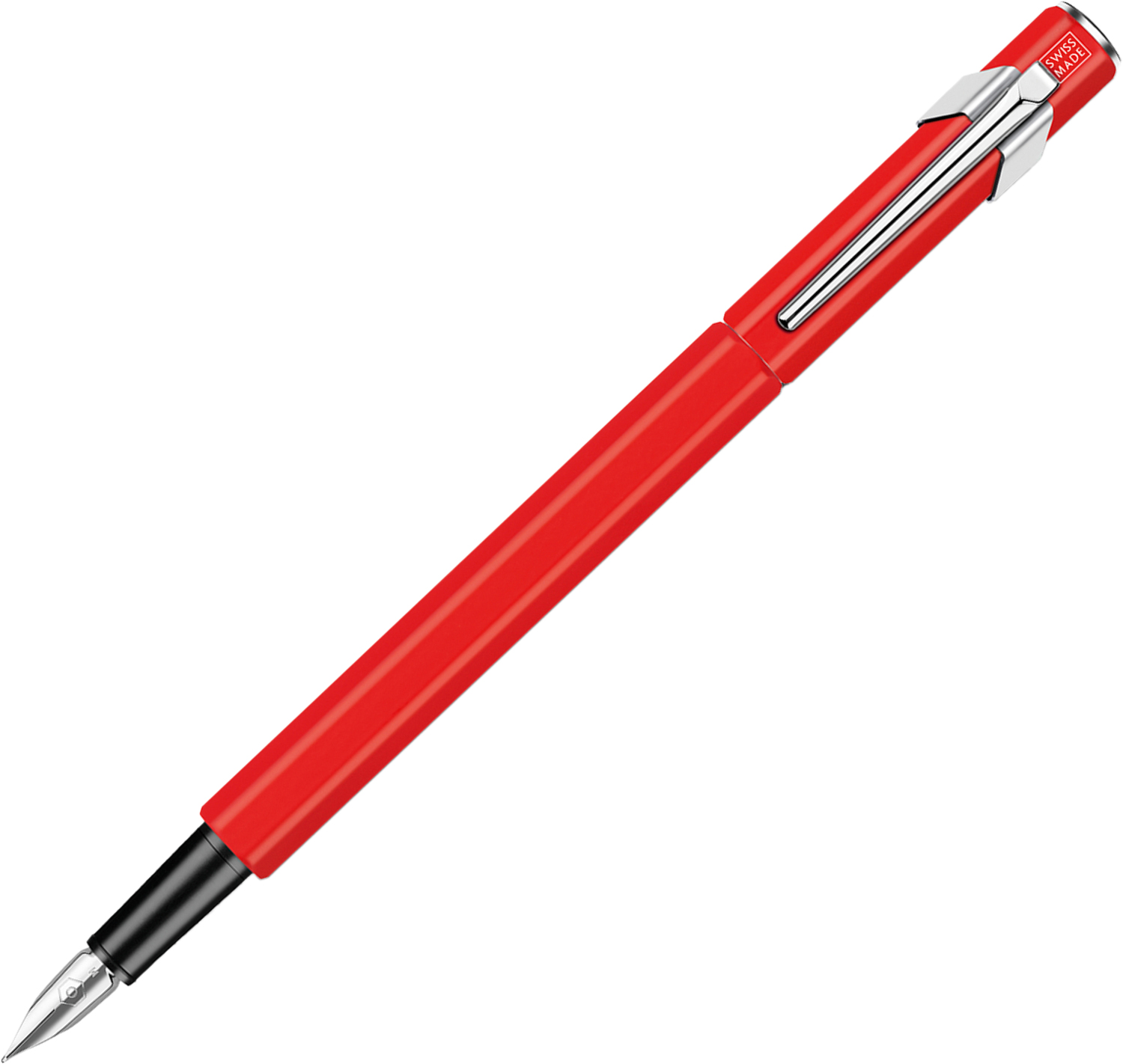 

Ручка чернильная Caran d'Ache 849 Синяя EF Красный корпус (7630002340052)