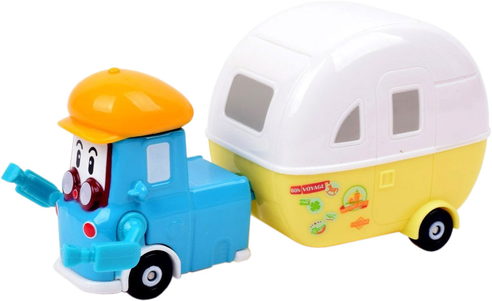 

Металлическая машинка Robocar Poli Кэмп с большим прицепом (83405) (4891813834052)